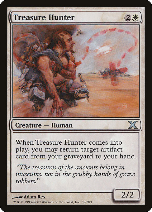 Treasure Hunter - Tenth Edition Magic card