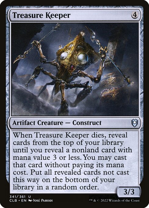 Treasure Keeper - Commander Legends: Battle for Baldur's Gate Magic card