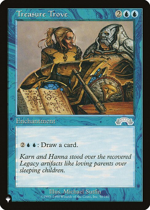 Reintegração do Tesouro (Treasure Trove) - Ninth Edition (#110) - Illustrated by Brian Despain - Magic: The Gathering Card