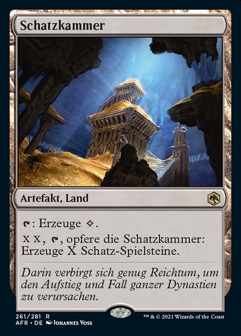 Treasure Vault - Adventures in the Forgotten Realms Promos (#261s) - Illustrated by Johannes Voss - Magic: The Gathering Card