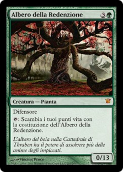 Albero della Redenzione (Tree of Redemption) - Innistrad (#207) - Illustrated by Vincent Proce - Magic: The Gathering Card
