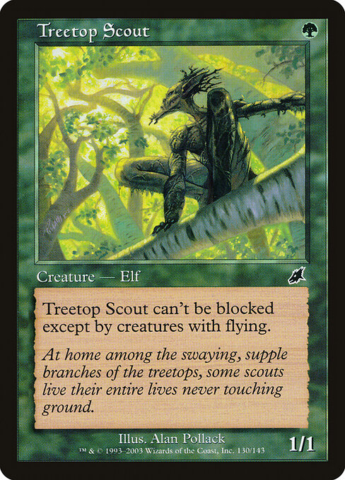 Treetop Scout - Scourge Magic card