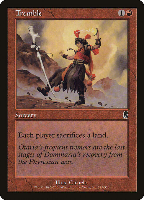 Tremble - Odyssey Magic card