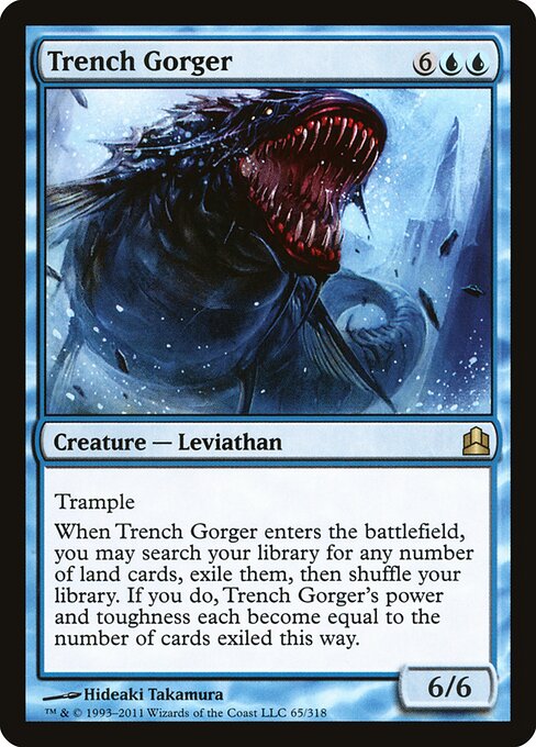 Trench Gorger - Commander 2011 Magic card