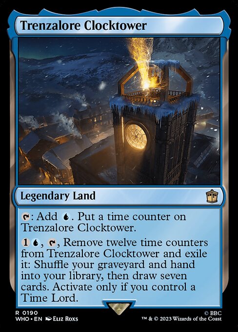 Trenzalore Clocktower - Doctor Who Magic card