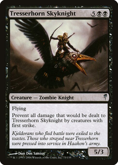 Tresserhorn Skyknight - Coldsnap Magic card