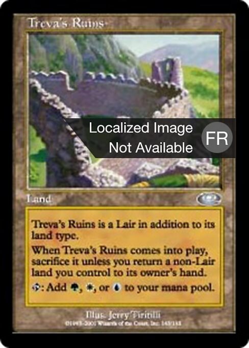 Ruinas de Treva (Treva's Ruins) - Planeshift (#143) - Illustrated by Jerry Tiritilli - Magic: The Gathering Card