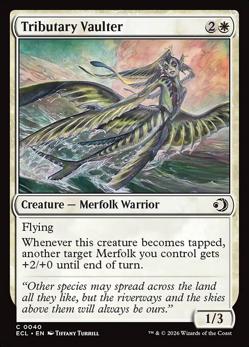 Tributary Vaulter - Lorwyn Eclipsed Magic card
