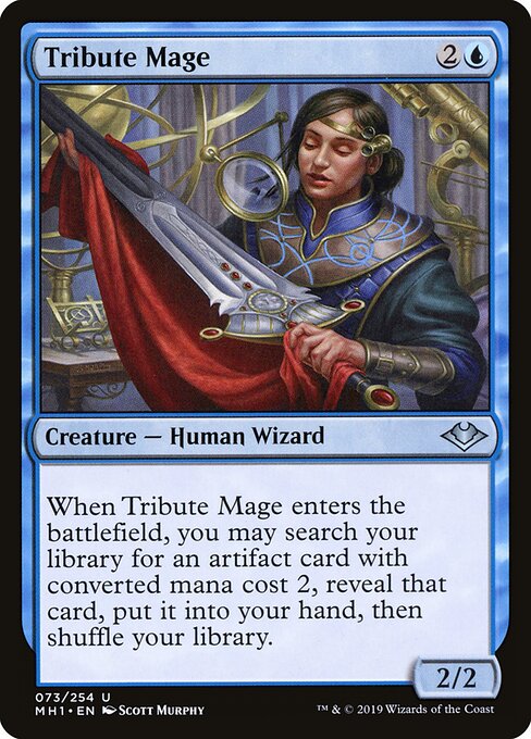 Tribute Mage - Modern Horizons Magic card