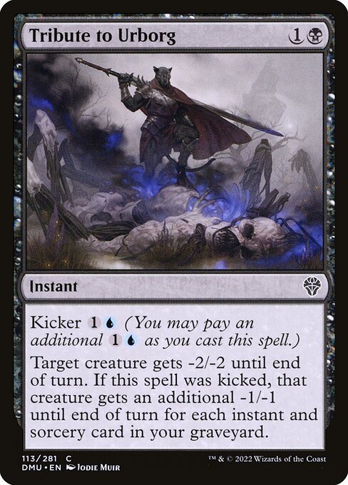 Tribute to Urborg - Dominaria United Magic card