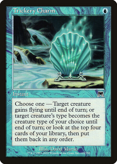 Trickery Charm - Onslaught Magic card