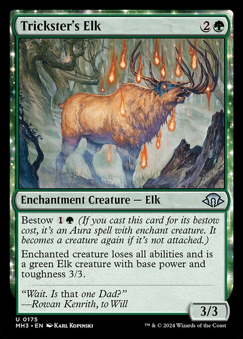 Trickster's Elk - Modern Horizons 3 Magic card