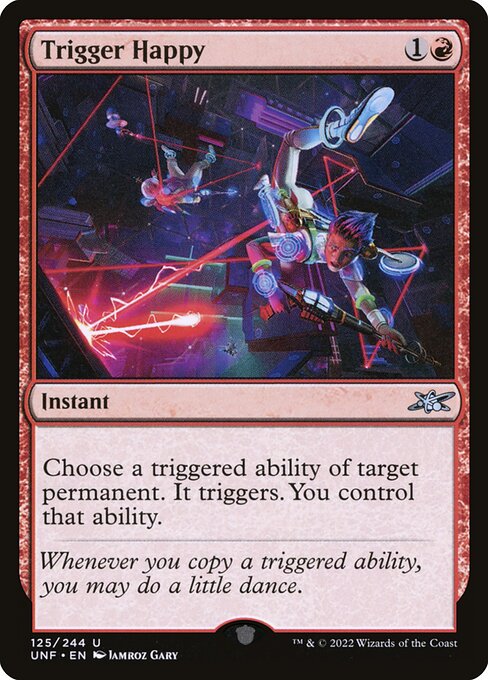 Trigger Happy - Unfinity Magic card