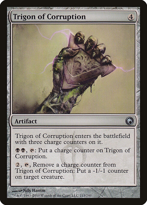 Trigon of Corruption - Scars of Mirrodin Magic card