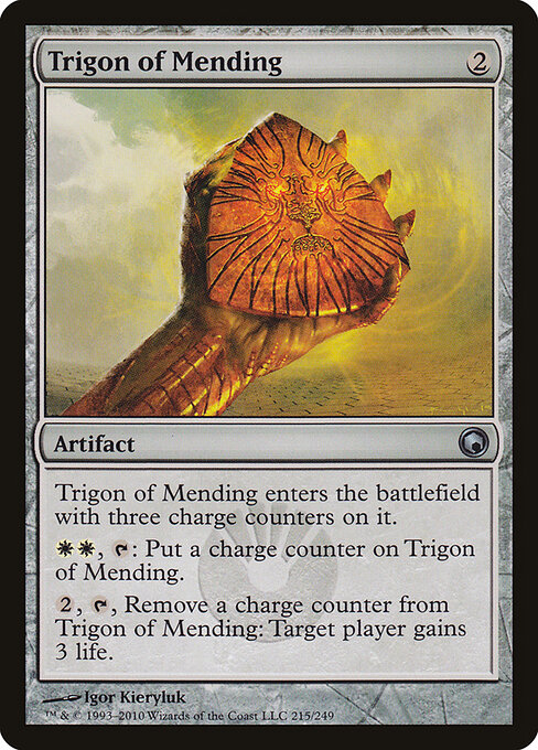 Trigon of Mending - Scars of Mirrodin Magic card