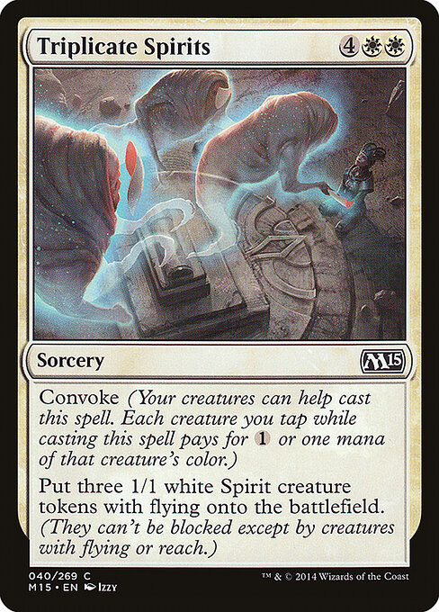 Triplicate Spirits - Magic 2015 Magic card