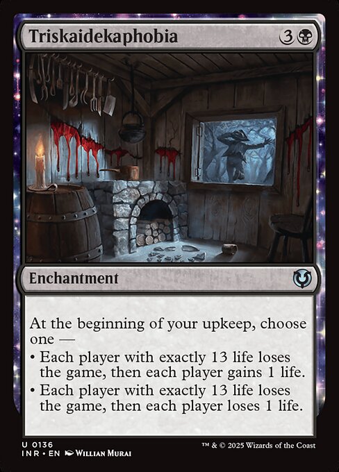 Triskaidekaphobia - Innistrad Remastered Magic card