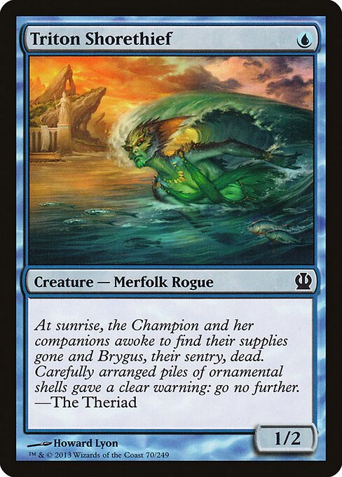 Triton Shorethief - Theros Magic card