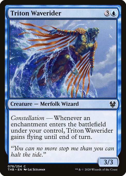 Triton Waverider - Theros Beyond Death Magic card