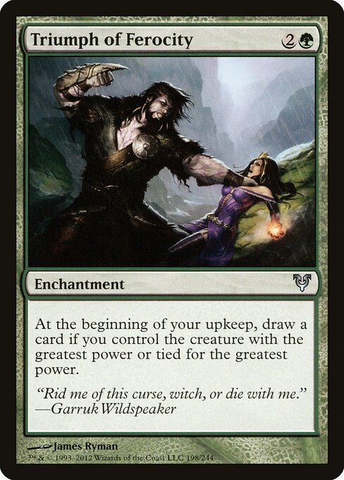 Triumph of Ferocity - Avacyn Restored Magic card