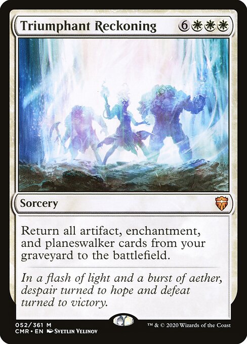 Triumphant Reckoning - Commander Legends Magic card