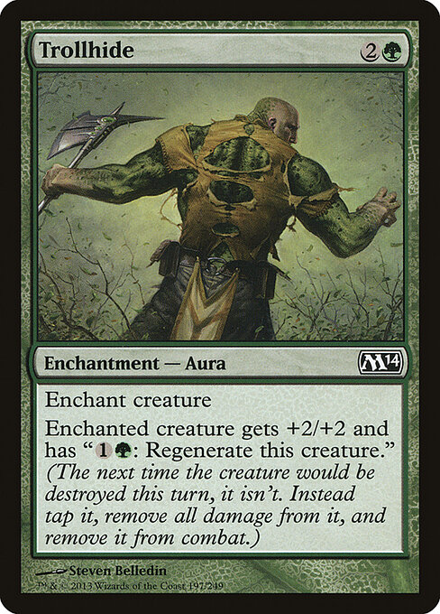 Trollhide - Magic 2014 Magic card
