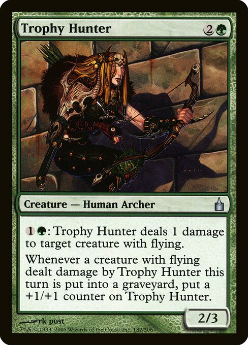 Trophy Hunter - Ravnica: City of Guilds Magic card