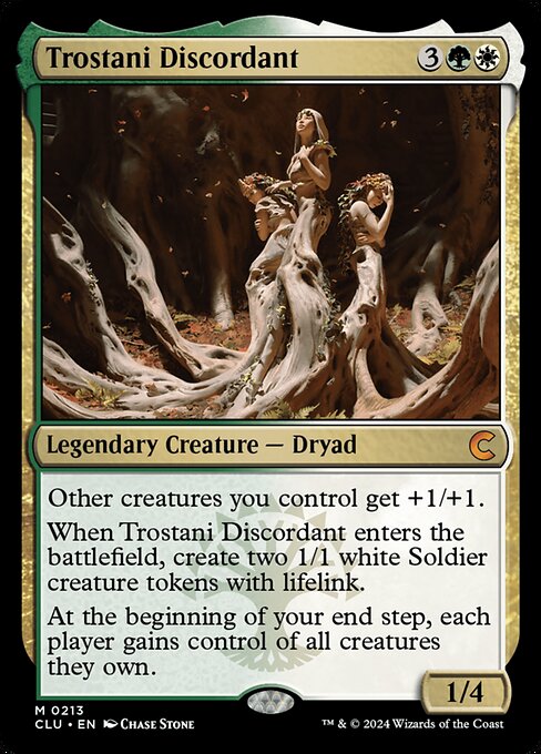 Trostani Discordant - Ravnica: Clue Edition Magic card