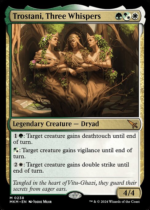 Trostani, Three Whispers - Murders at Karlov Manor Magic card