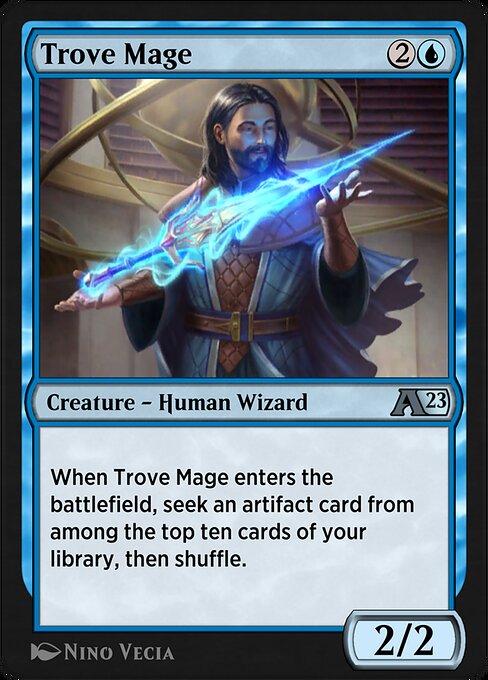 Trove Mage - Alchemy: Dominaria Magic card