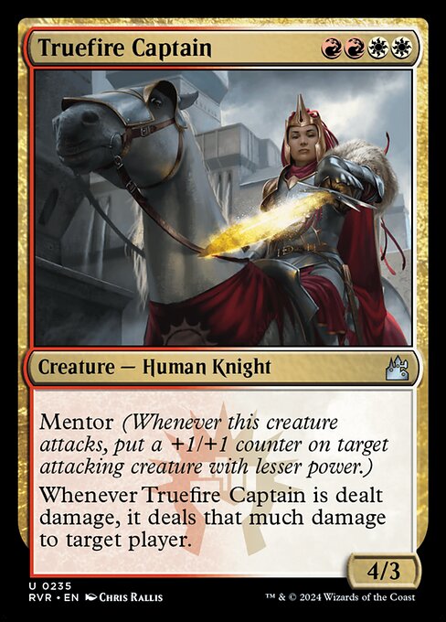 Truefire Captain - Ravnica Remastered Magic card