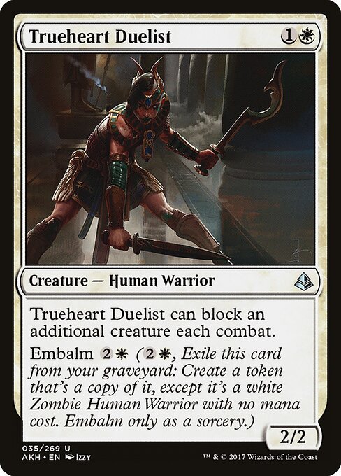 Trueheart Duelist - Amonkhet Magic card