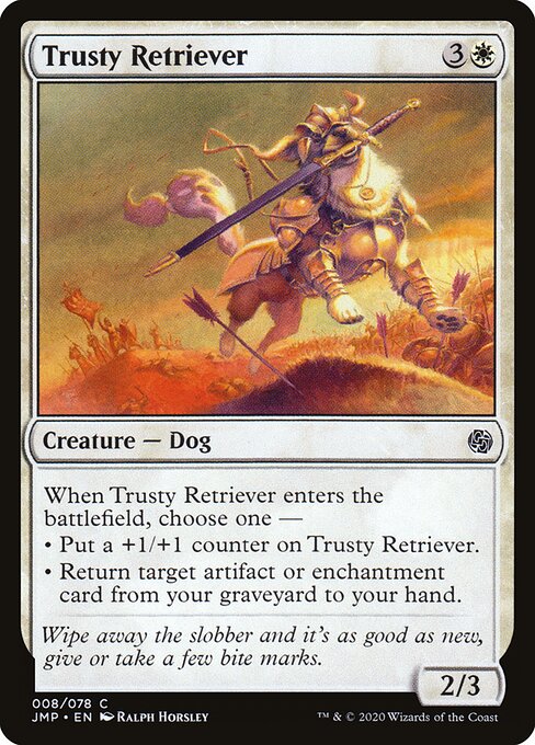 Trusty Retriever - Jumpstart Magic card