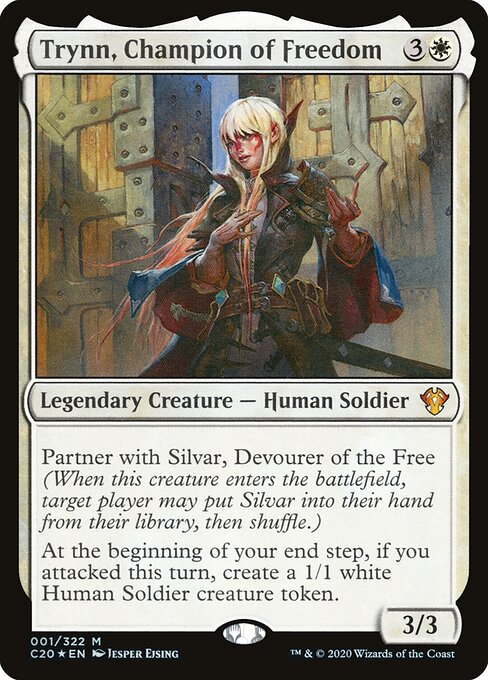 Trynn, Champion of Freedom - Commander 2020 Magic card