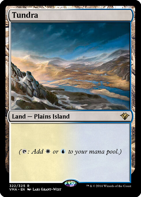 Tundra - Vintage Masters Magic card