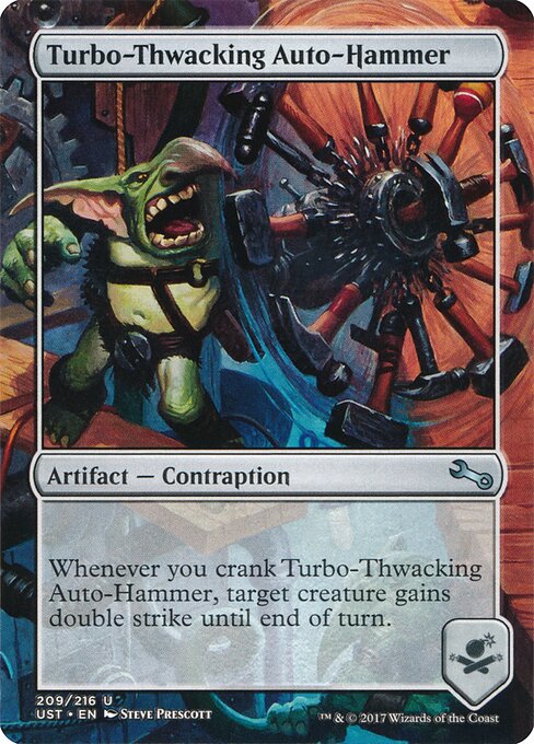 Turbo-Thwacking Auto-Hammer - Unstable Magic card