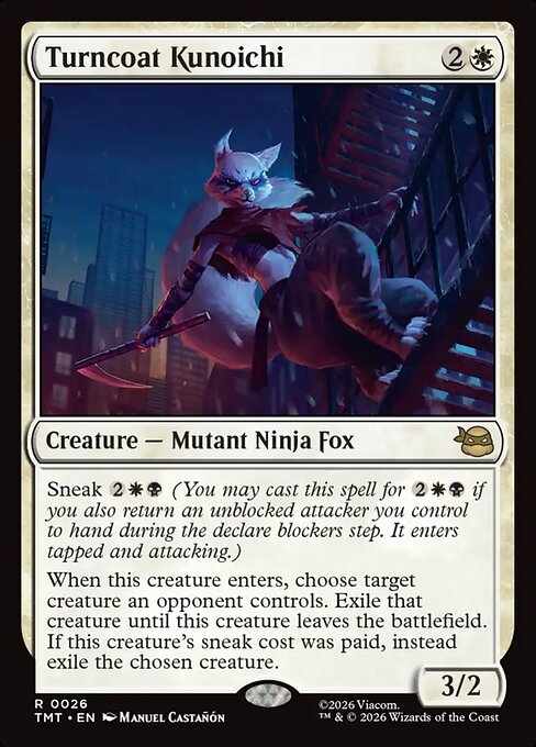 Turncoat Kunoichi