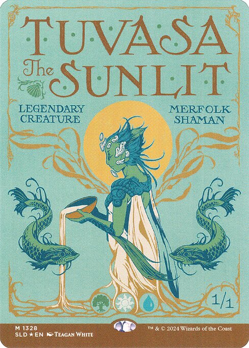 Tuvasa the Sunlit // Tuvasa the Sunlit art by Teagan White