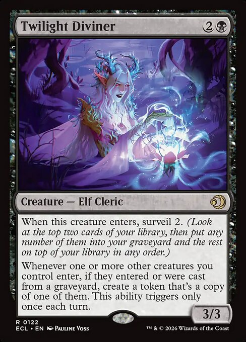 Twilight Diviner - Lorwyn Eclipsed Magic card