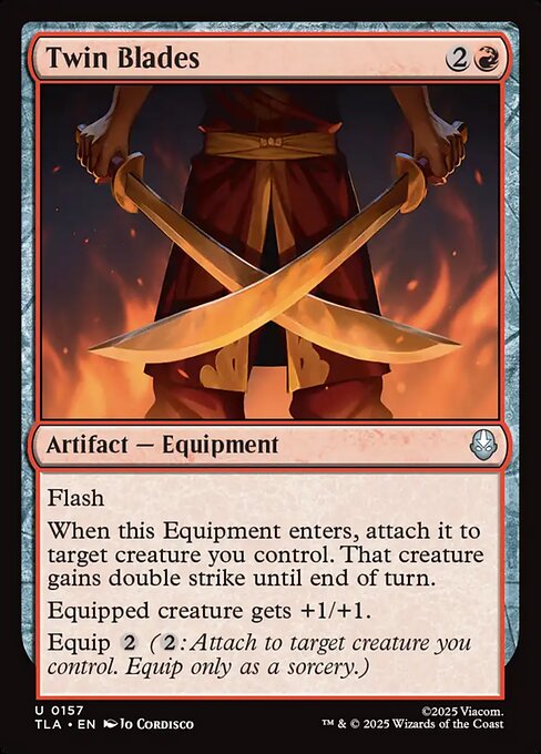 Twin Blades - Avatar: The Last Airbender Magic card