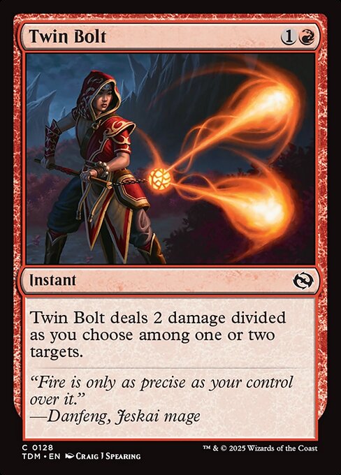 Twin Bolt - Tarkir: Dragonstorm Magic card