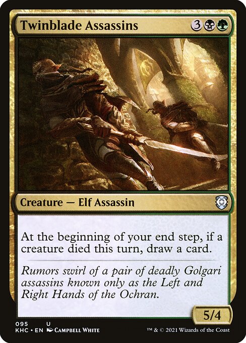 Twinblade Assassins - Kaldheim Commander Magic card