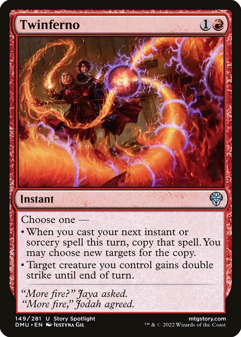 Twinferno - Dominaria United Magic card