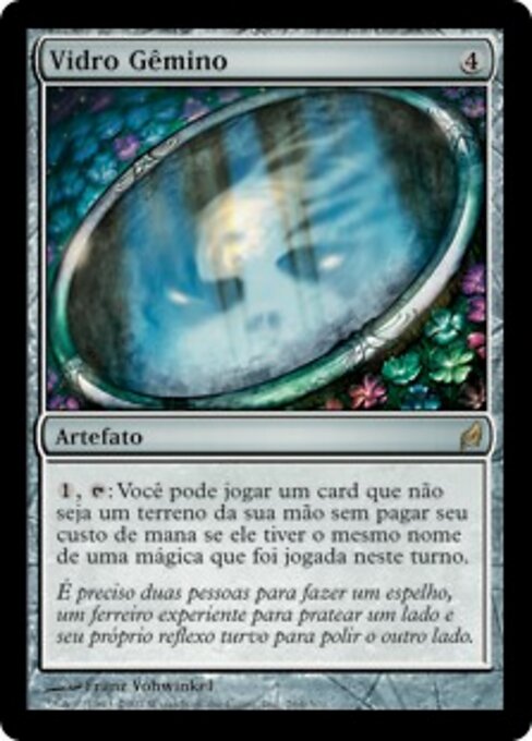 Verre dédoublant (Twinning Glass) - Lorwyn (#264) - Illustrated by Franz Vohwinkel - Magic: The Gathering Card