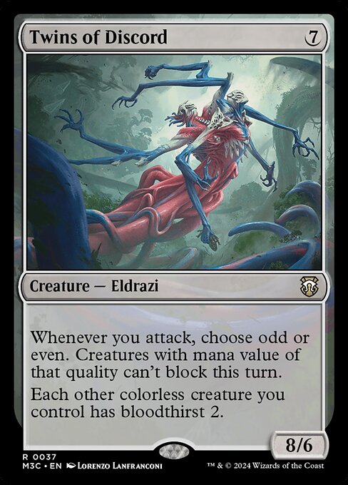 Twins of Discord - Modern Horizons 3 Commander Magic card