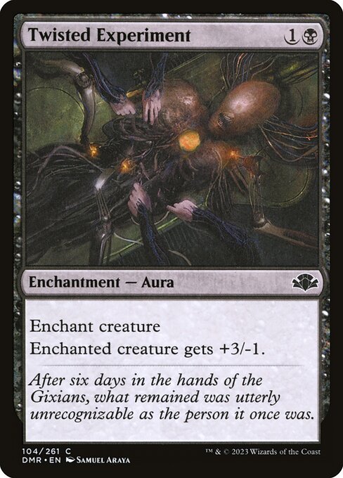 Twisted Experiment - Dominaria Remastered Magic card