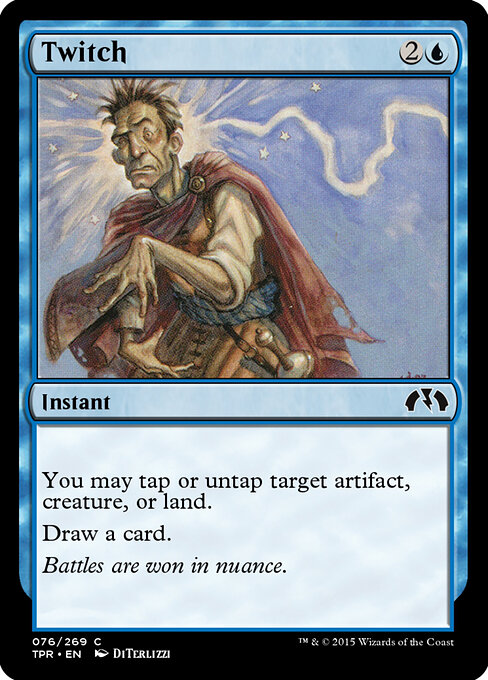 Twitch - Tempest Remastered (#76) - Illustrated by DiTerlizzi - Magic: The Gathering Card