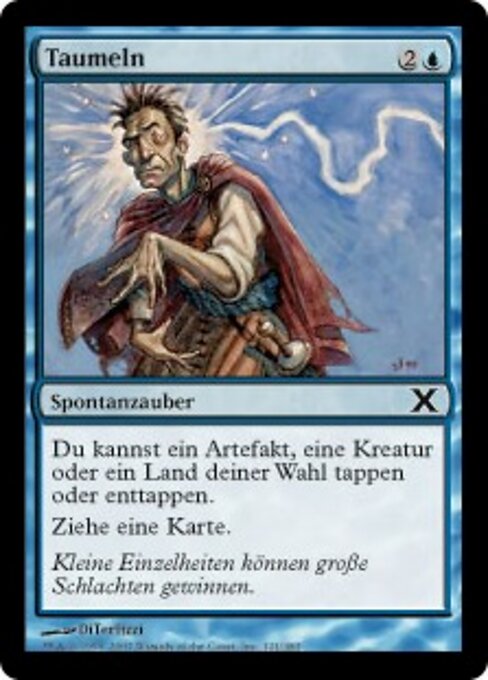 抽搐 (Twitch) - Tenth Edition (#121) - Illustrated by DiTerlizzi - Magic: The Gathering Card