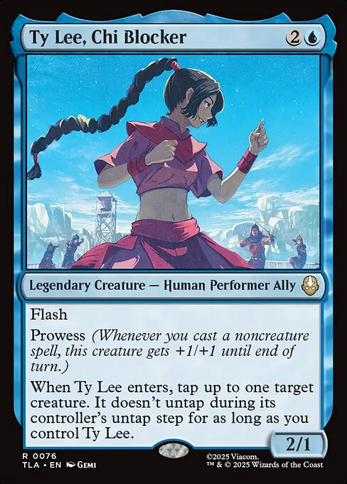 Ty Lee, Chi Blocker - Avatar: The Last Airbender Magic card