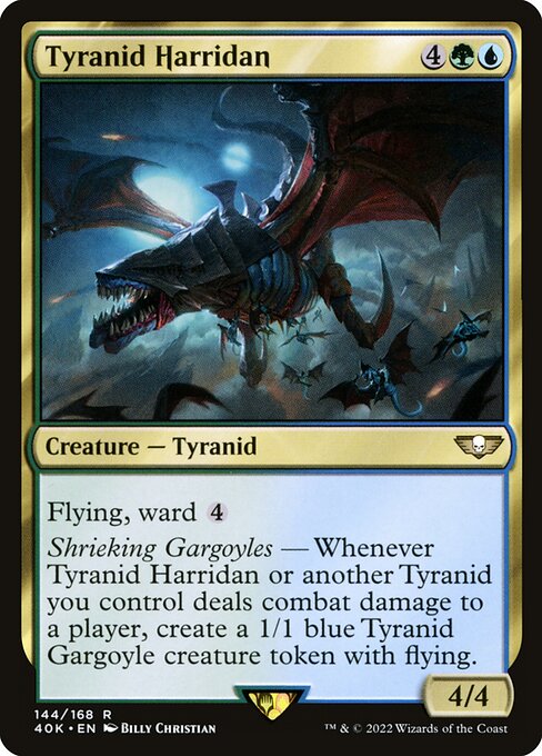 Tyranid Harridan - Warhammer 40,000 Commander Magic card